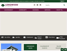 Tablet Screenshot of longwoodfl.org